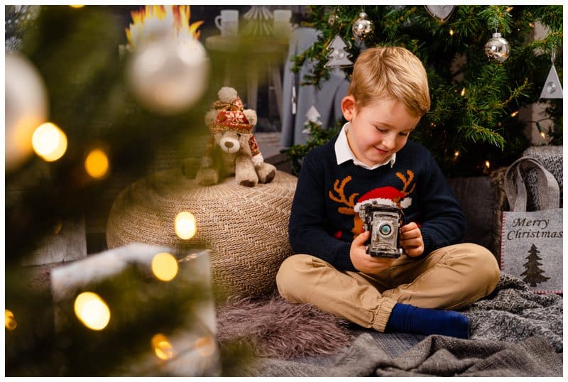 Weihnachtliches Fotoshooting